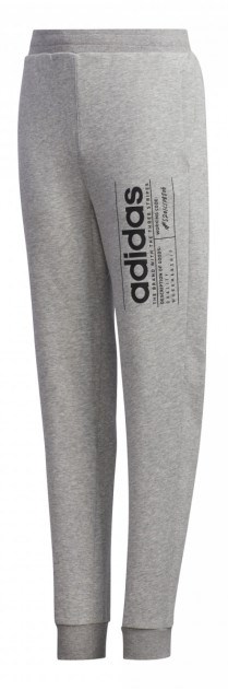 Pantalón Corto Adidas Yb Bb Gris/Negro Junior